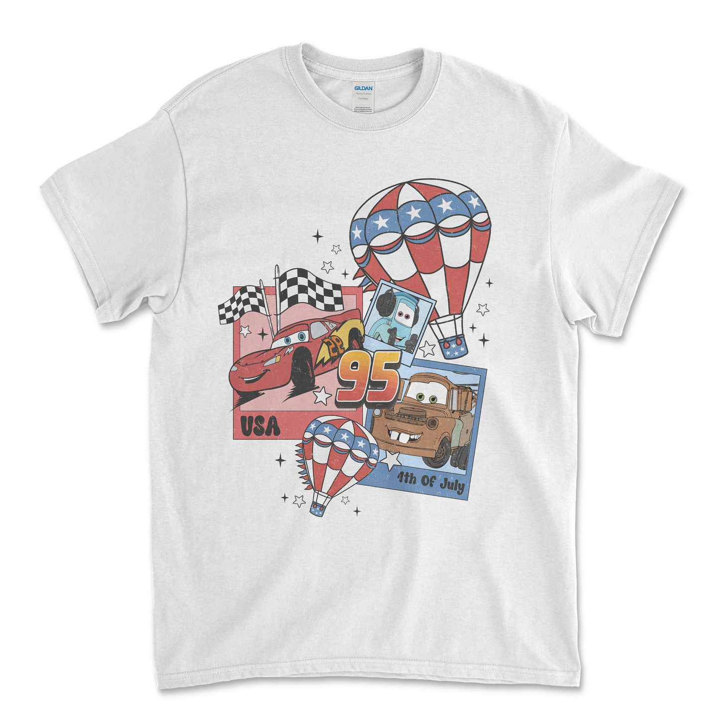 4th of July Cars Shirt