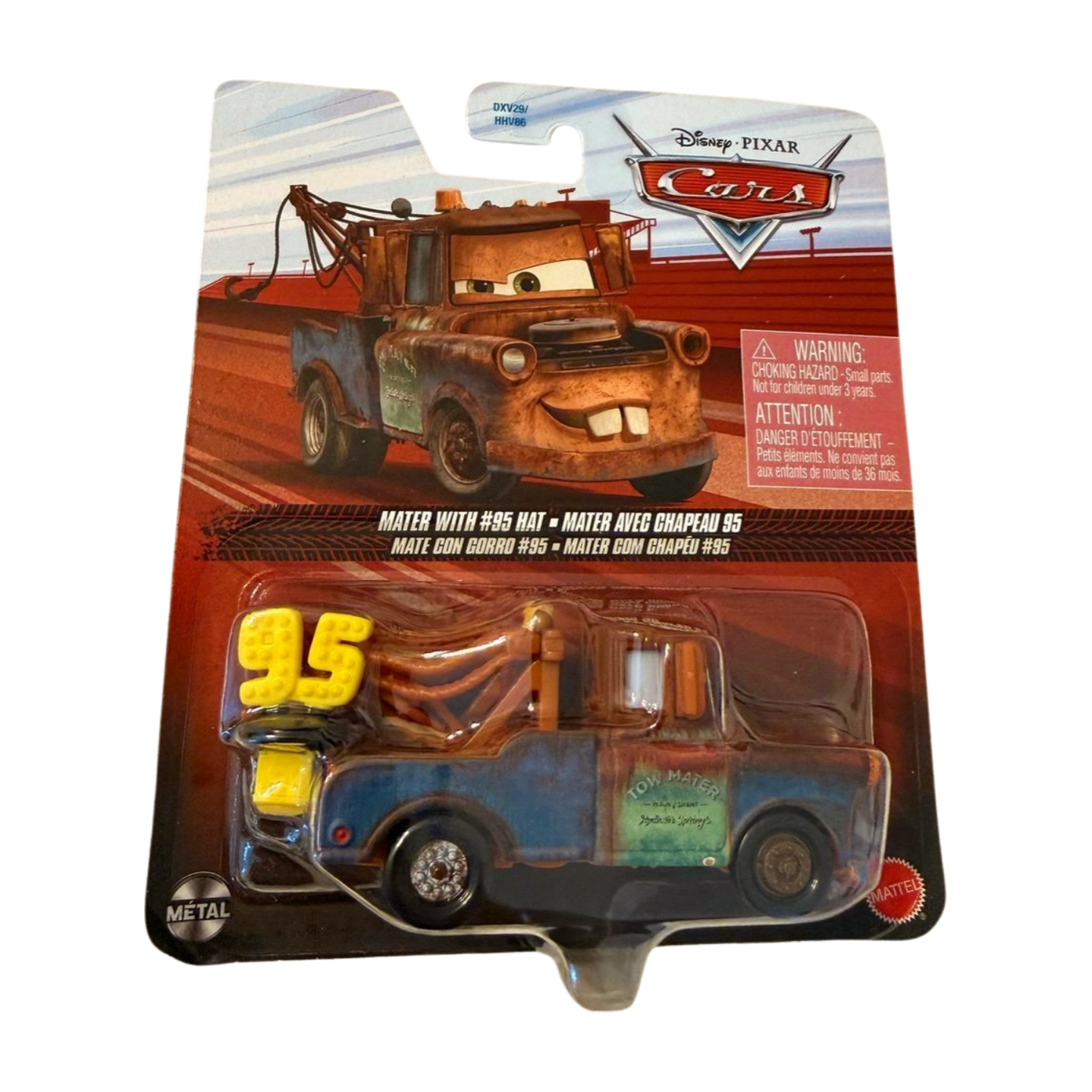 Mater with 95 Hat
