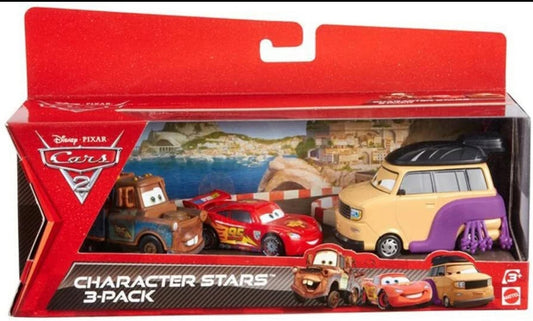 Character Stars 3 Pack Cars 2